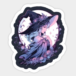 Young Witch Sticker